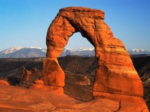 delicate arch at arches national park