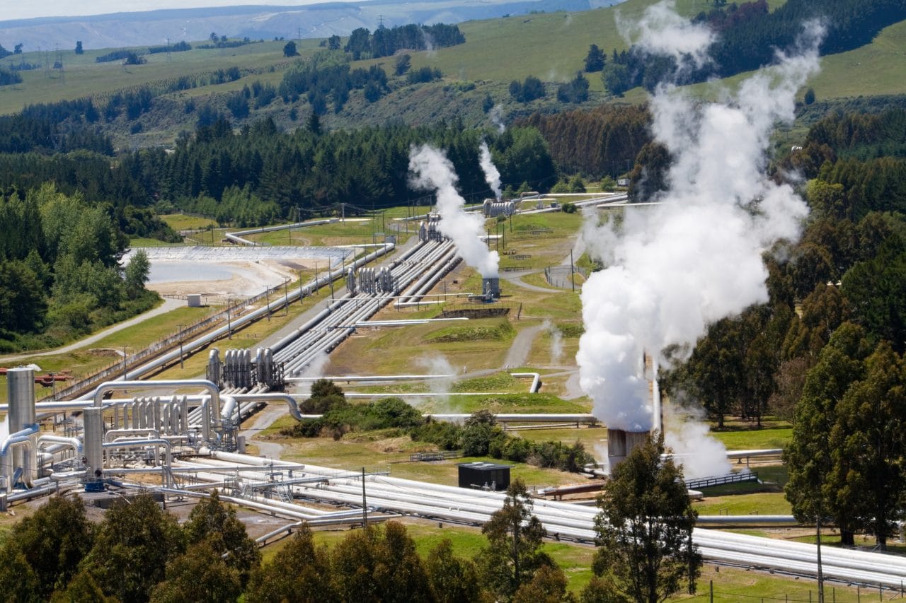 Geothermal power station