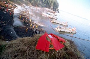Exxon Valdez oil spill cleanup