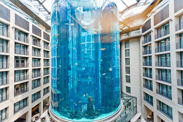 The Aquadom (Henrik Berggren/Flickr)