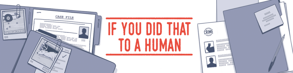 Crime on human vs crime against animal header